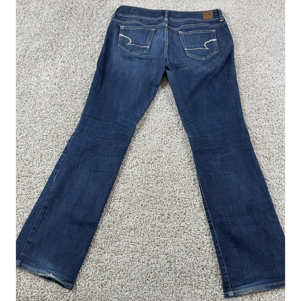 American Eagle Outfitters Womens Slim Boot Cut Jeans‎ Stretch Y2K Size 6 - Picture 5 of 10